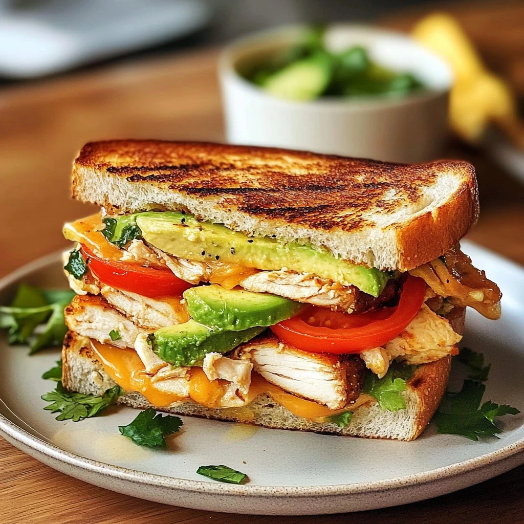 Tasty Chipotle Chicken Avocado Melt Recipe | Easy & Delicious
