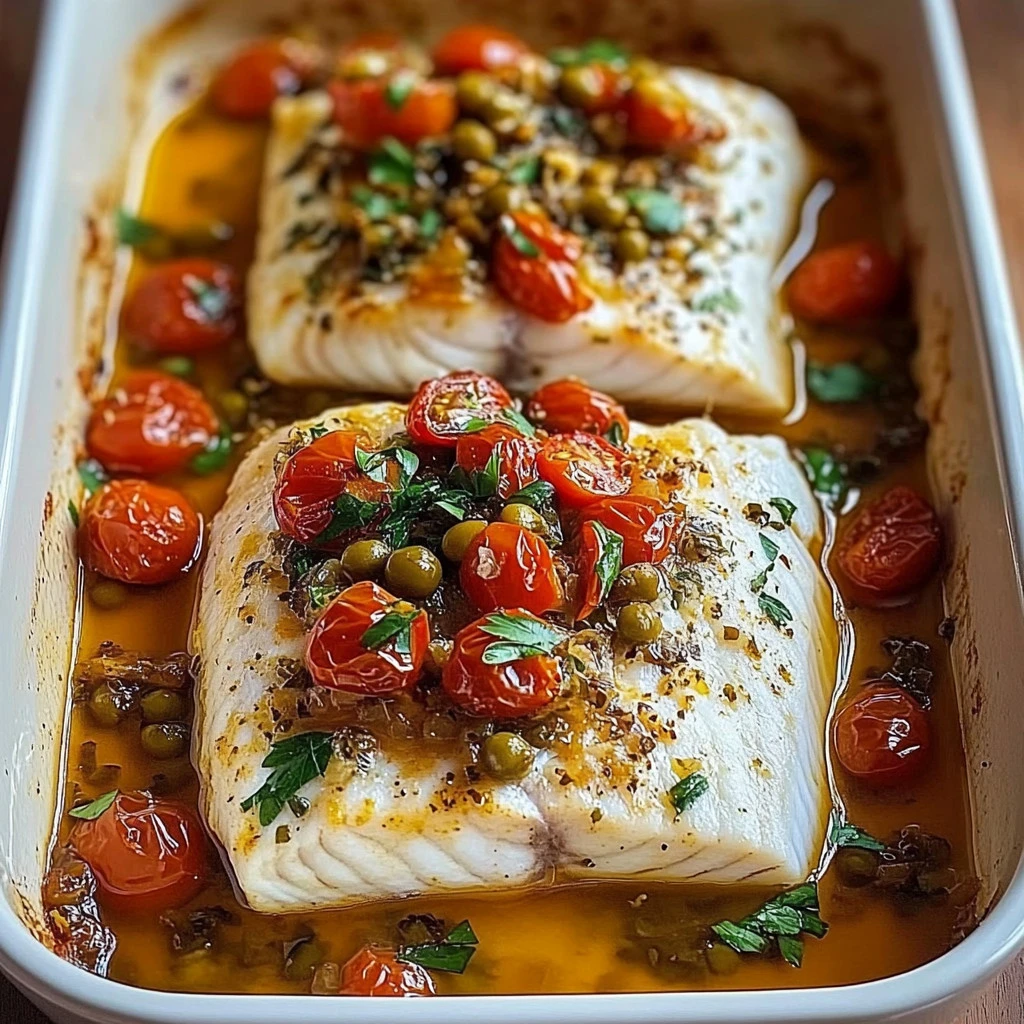 Mediterranean Baked Fish
