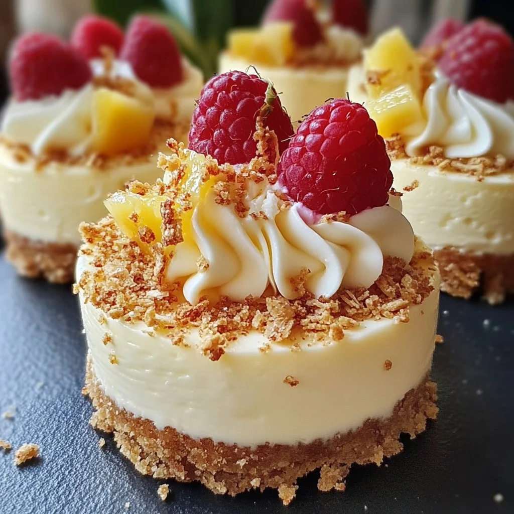 No Bake Pineapple Heaven Cheesecake Dessert