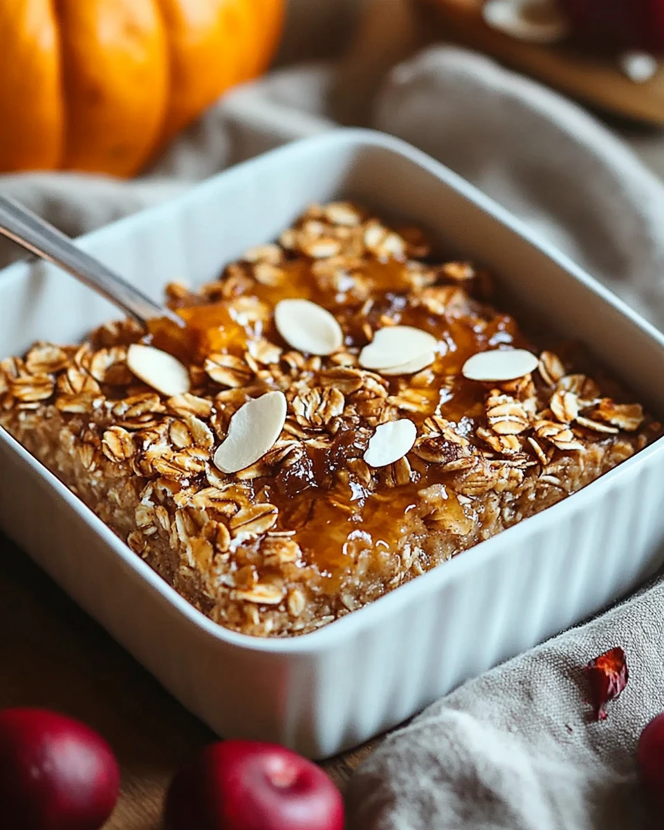 Pumpkin Baked Oatmeal