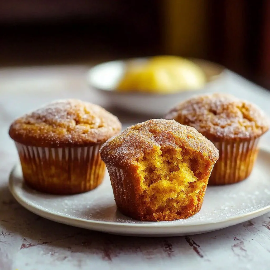 Cinnamon Sugar Pumpkin Muffins