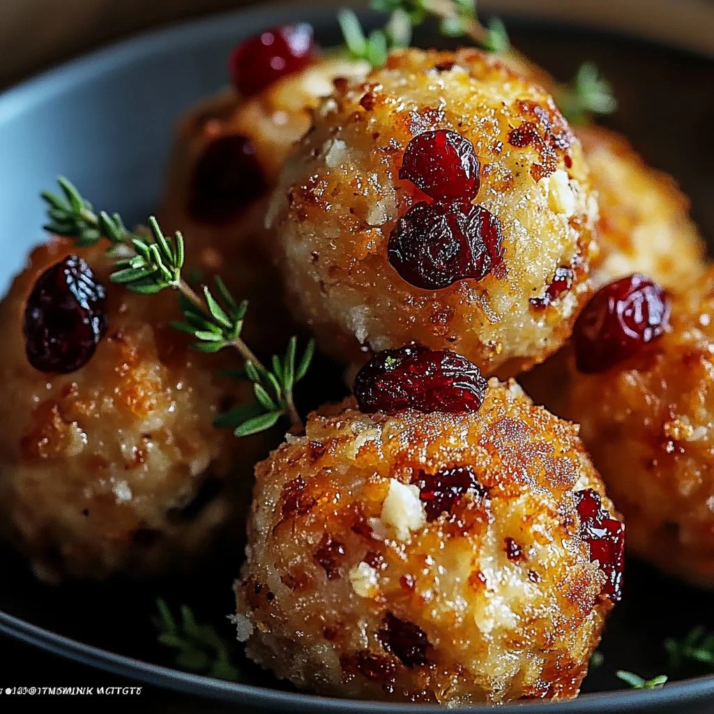 Cranberry Turkey Stuffing Balls: A Delicious Holiday Recipe to Impress Your Guests