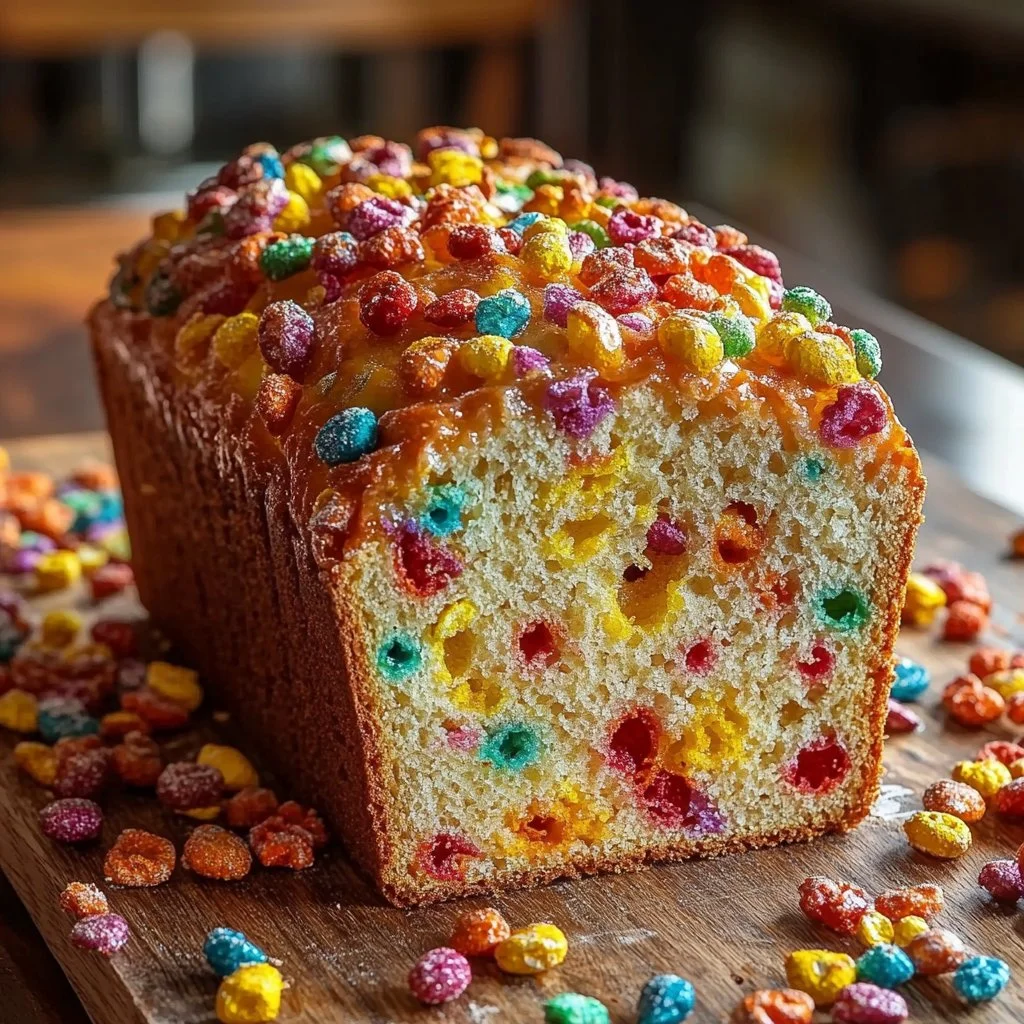Fruity Pebbles Bread