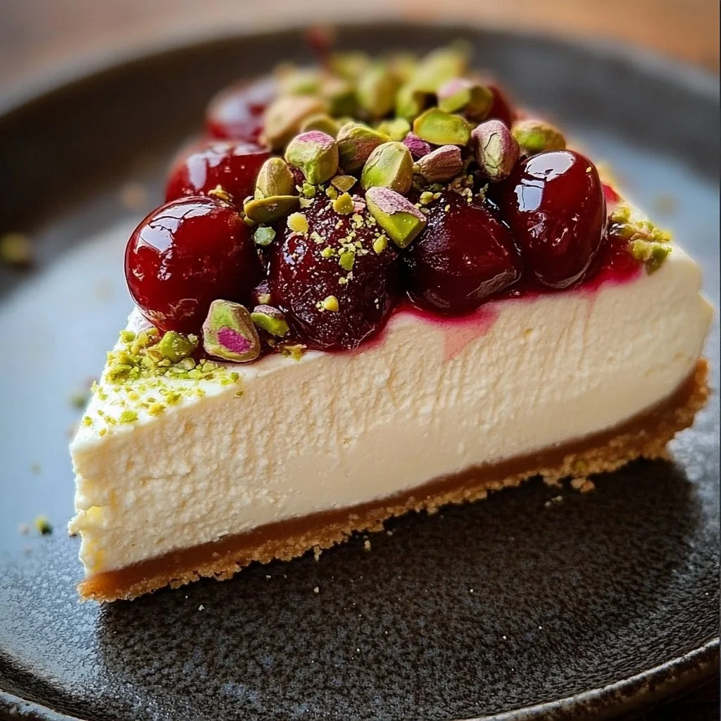 Luscious Lemon Lime Cherry Pistachio Dessert